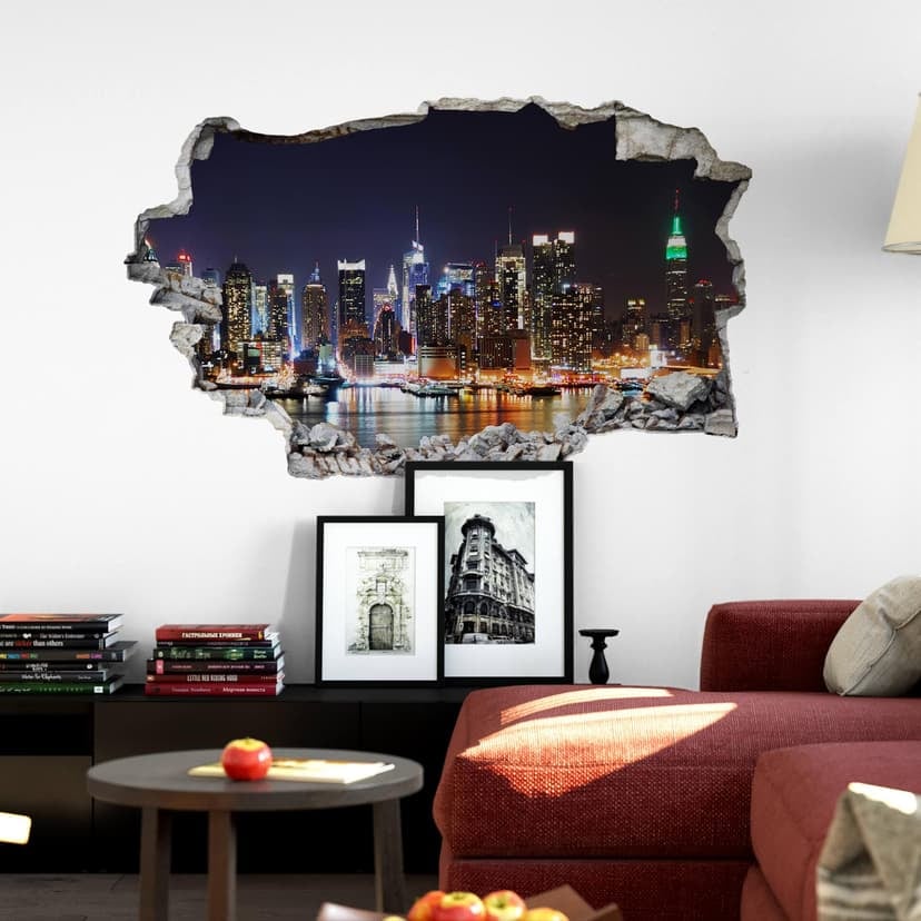 Adesivo 3D New York Skyline