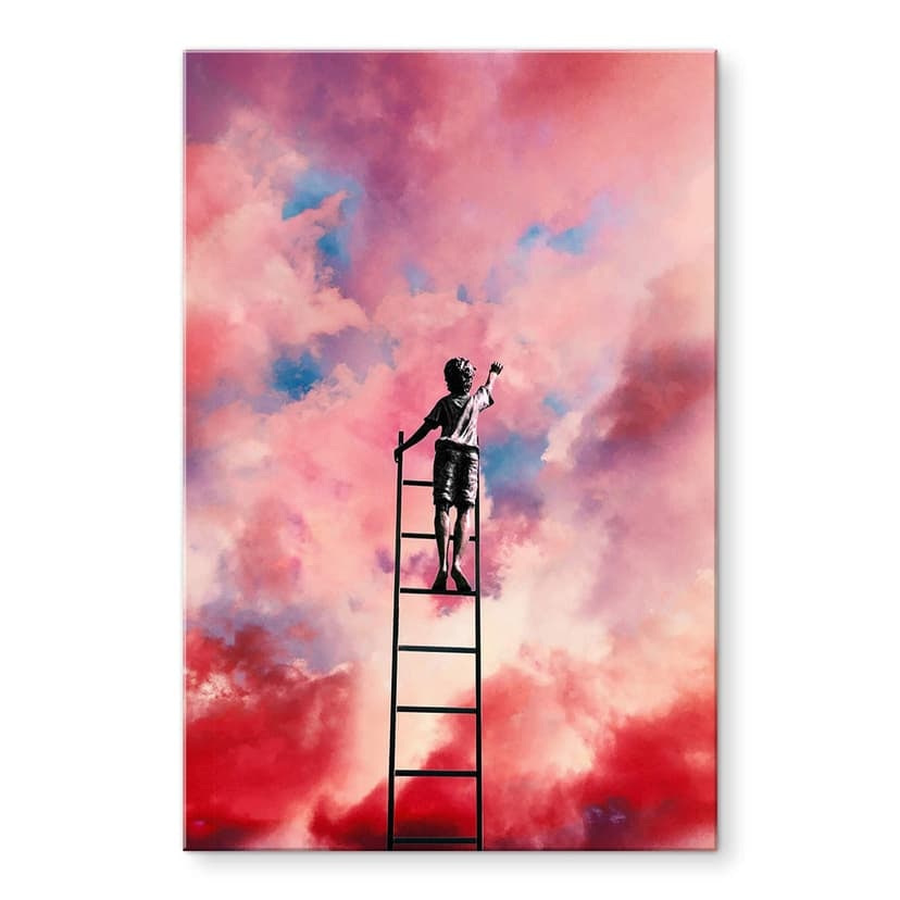 Stampa su vetro acrilico Taudalpoi - Painting Clouds