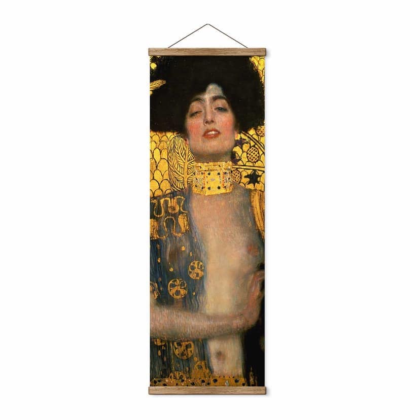 Stampe su tessuto Klimt - Giuditta con la testa di Oloferne - Panorama
