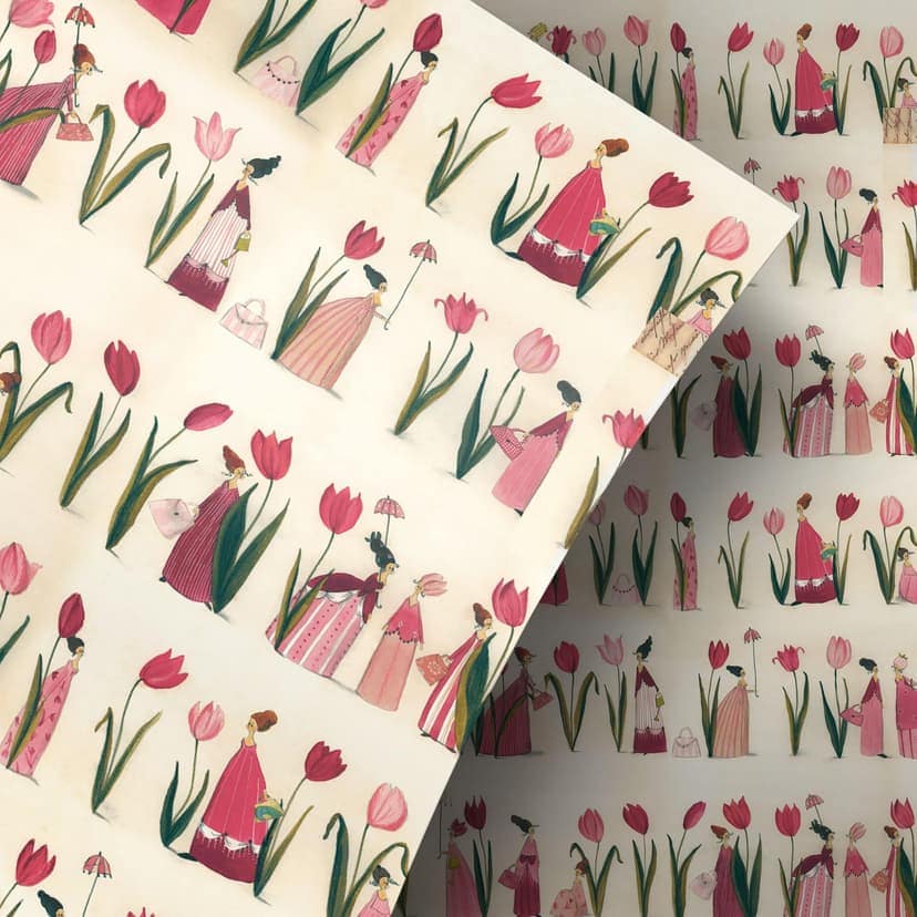 Pellicola per mobili Lefler - Tulipani