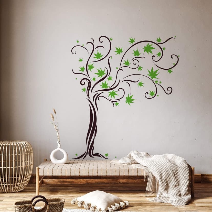 Adesivo murale - Albero rampicante (a due colori)