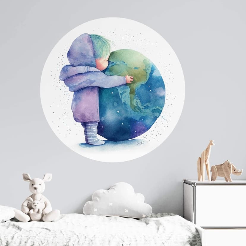 Adesivo murale Heine - Hugging Earth