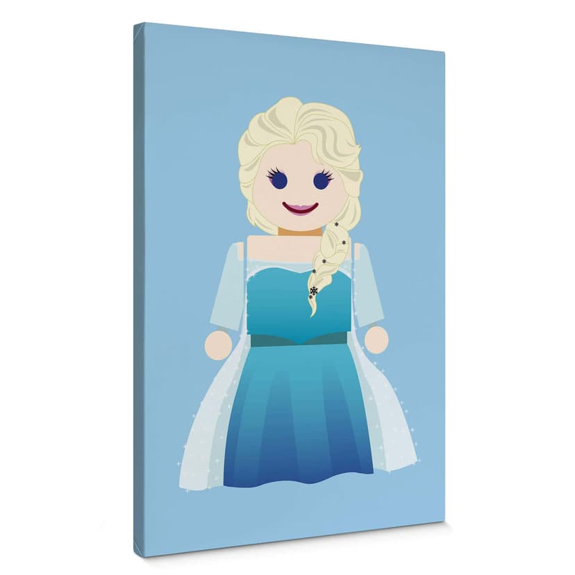 Stampa su tela Gomes - Elsa Frozen
