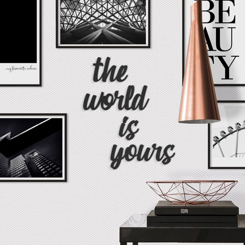Decoro MDF – The world is yours