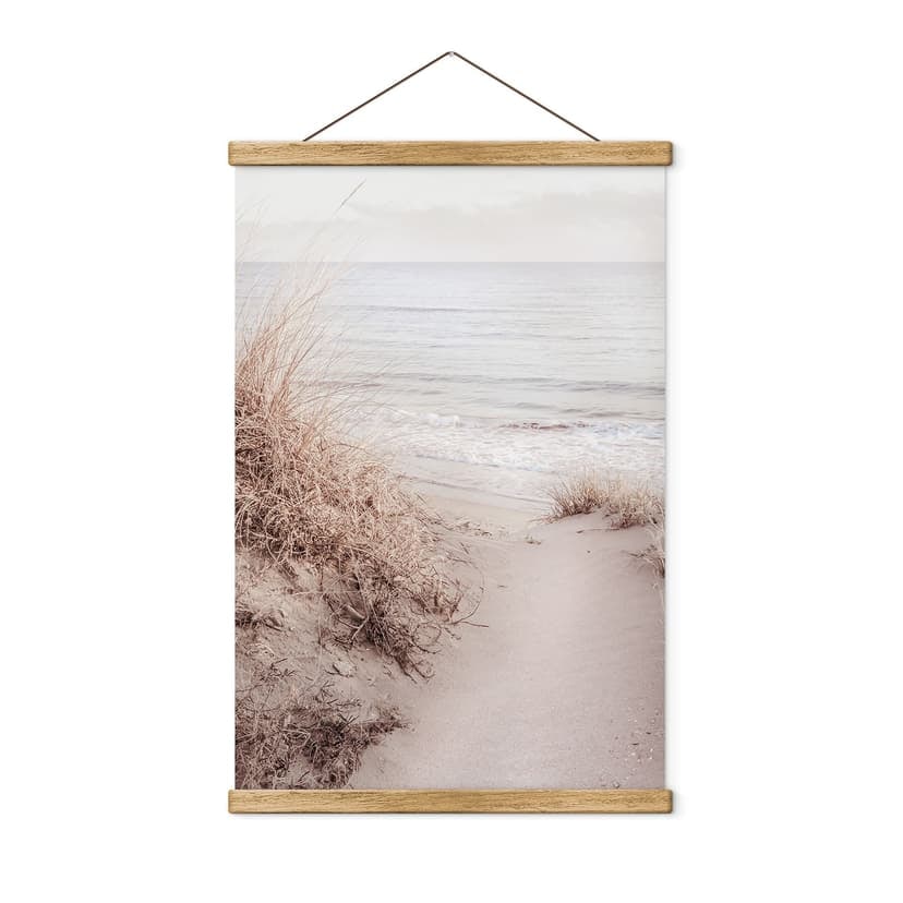 Poster tessile Dune sulla spiaggia - 1X Studio
