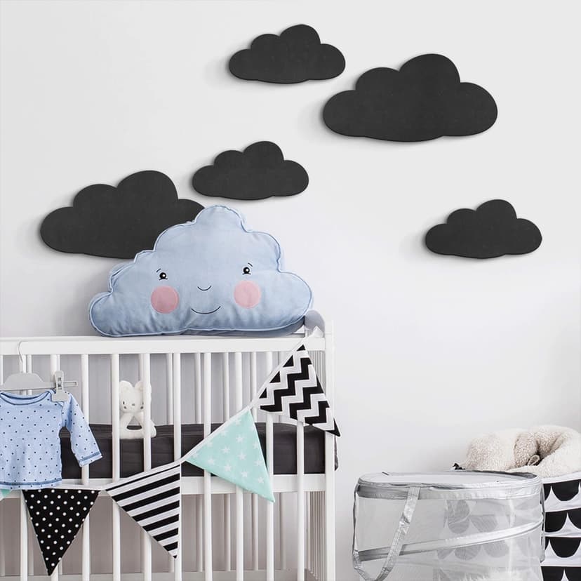 Decoro MDF - Set nuvole (5-pz.)