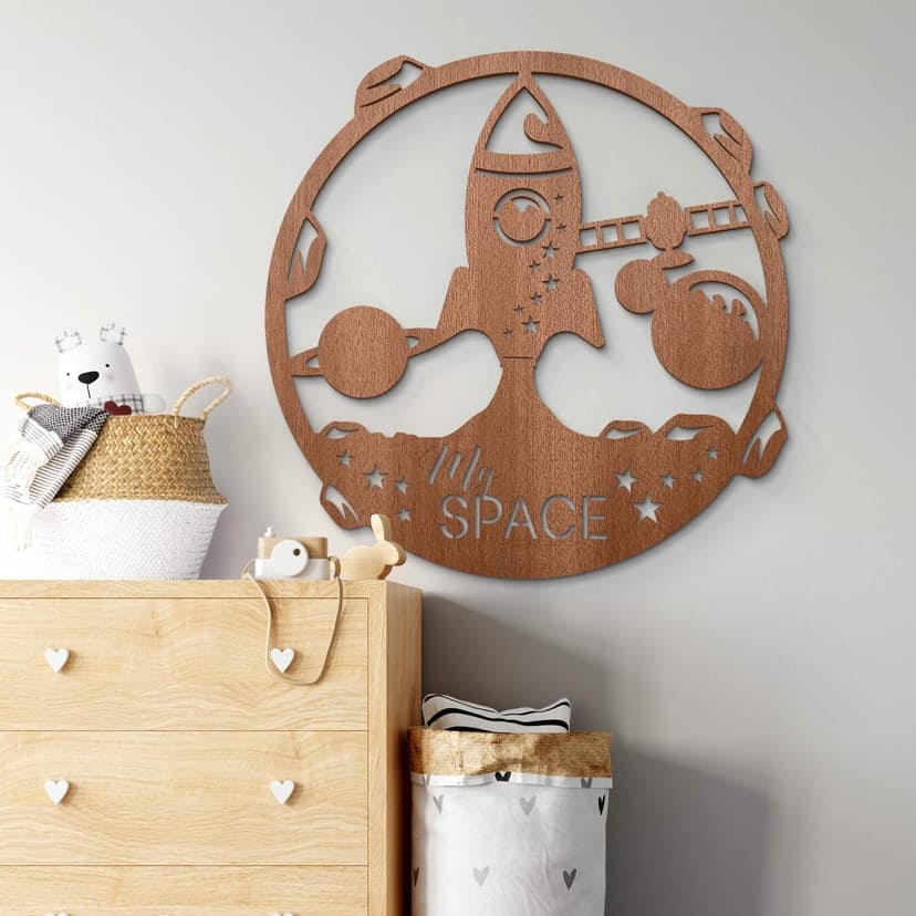 Decoro in legno - My Space