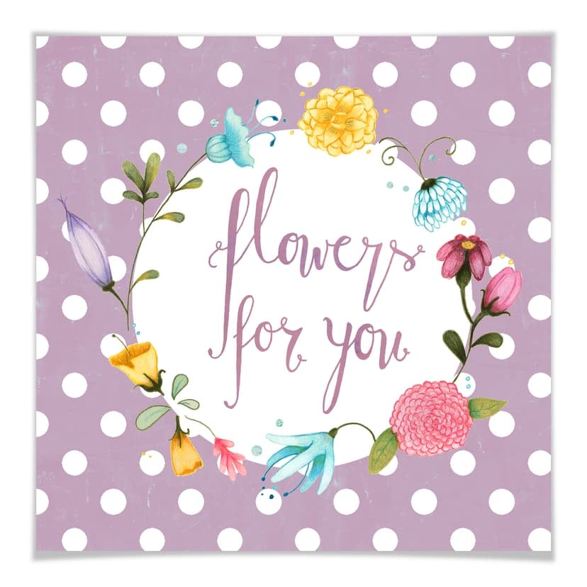 Poster Loske - Fiori per te