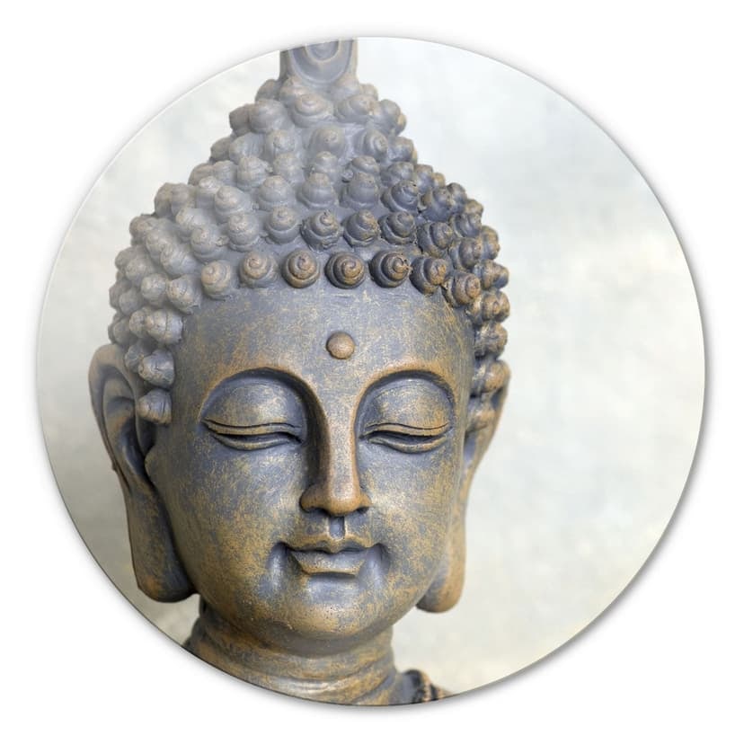 Volto di Buddha - tondo