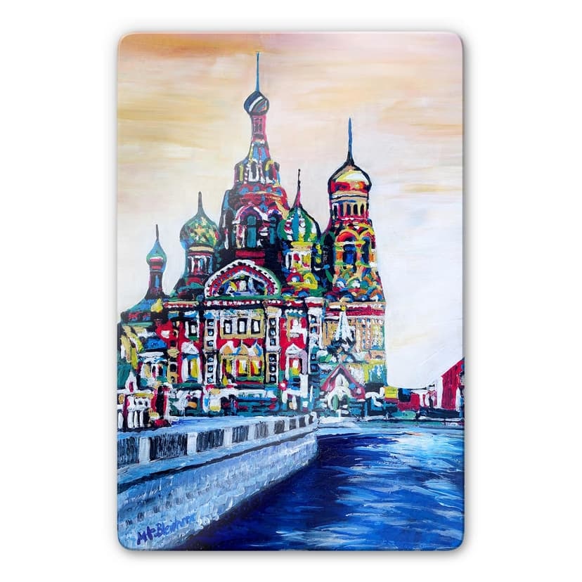 Glasbild Bleichner - St. Petersburg