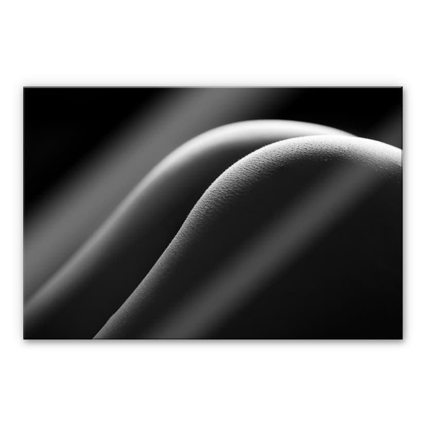 Stampa su vetro acrilico Curve sexy