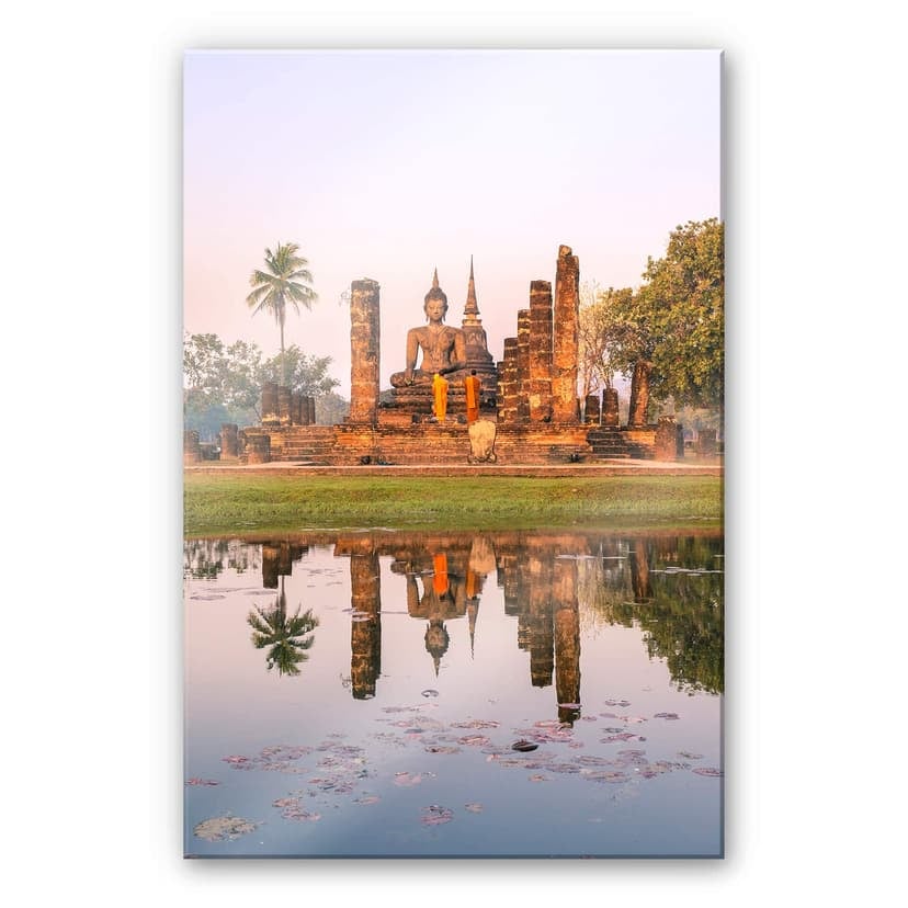 Stampa su vetro acrilico Colombo - Tempio buddista di Sukhothai