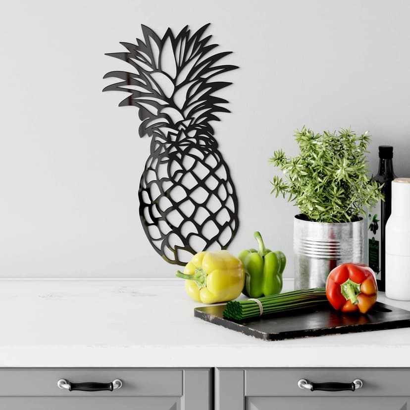 Decoro in acrilico Ananas