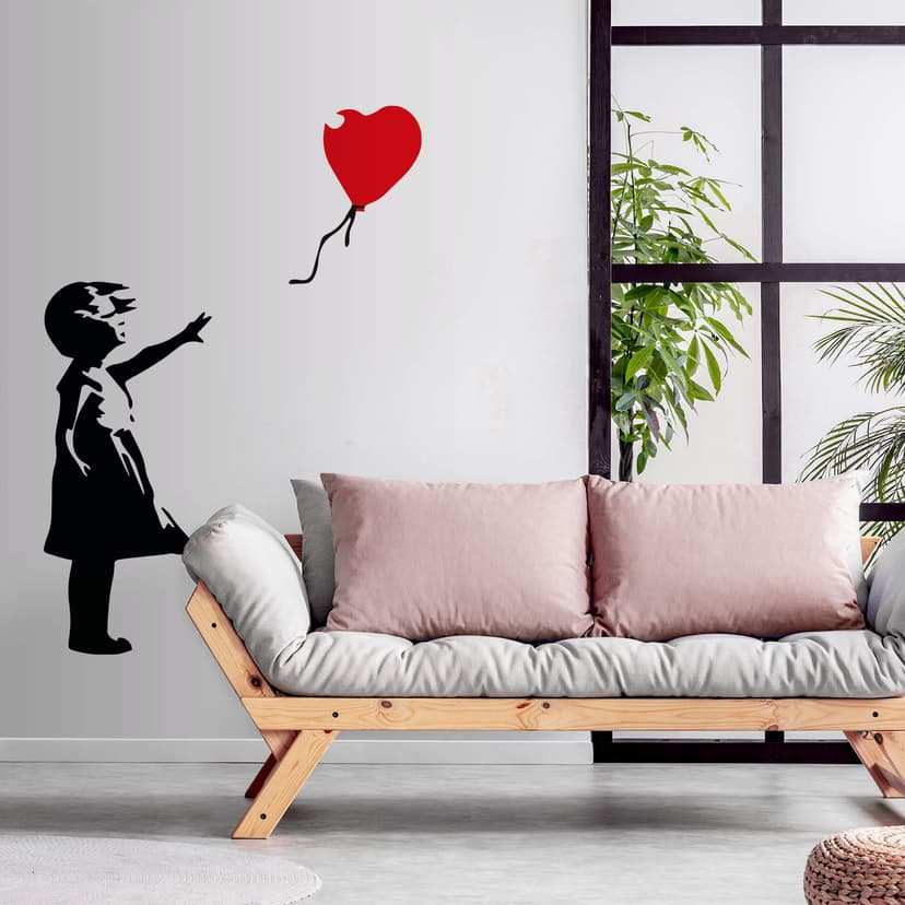 Fotomurale Banksy - Girl with the red balloon