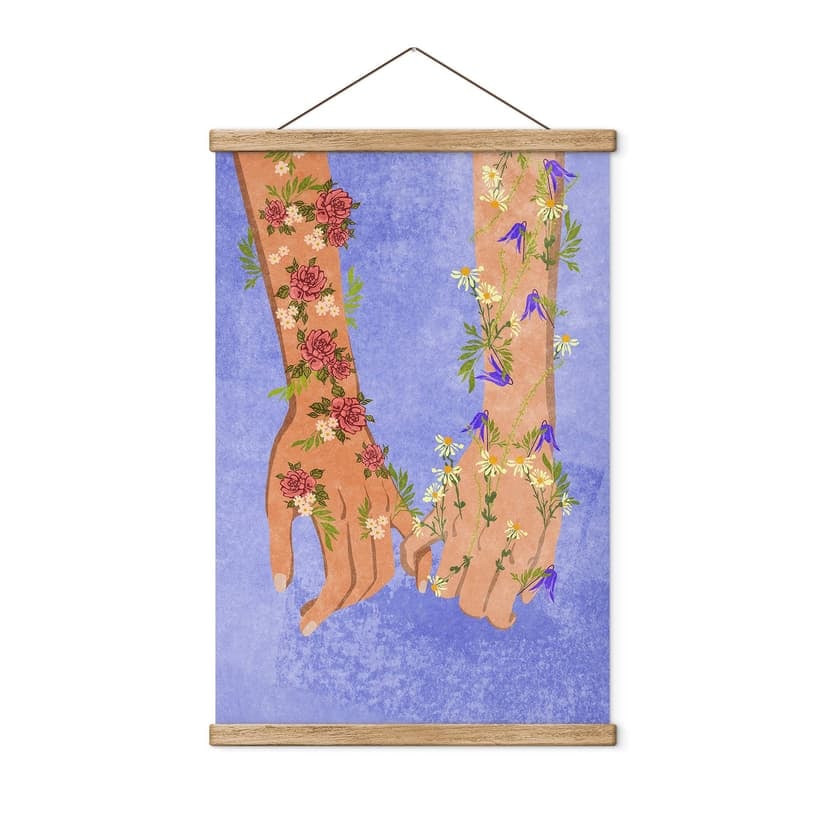 Stampe su tessuto Blossoming solidarity - Oltmanns
