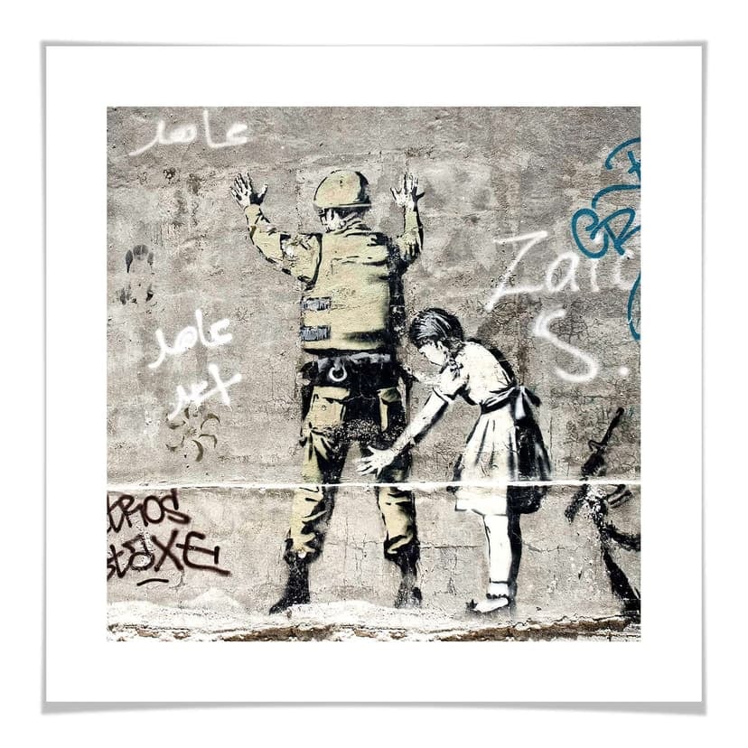 Poster Banksy - Perquisizione