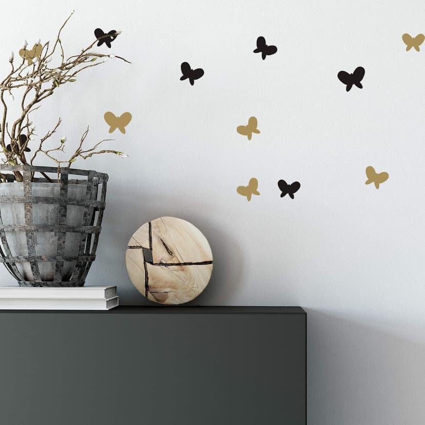 Adesivo murale - Decorazione per piastrelle - composizione con farfalle