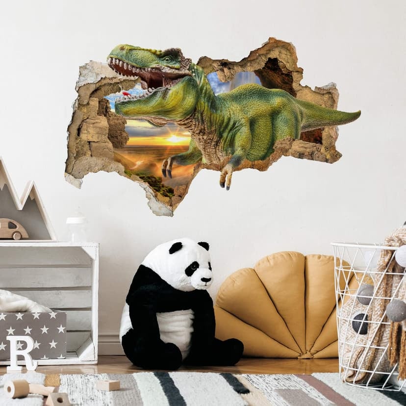 Adesivo 3D - T-Rex