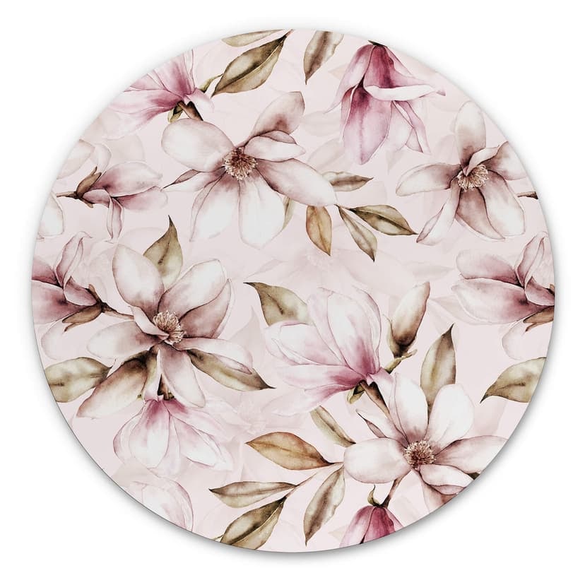 Alu-Dibond UN Designs - Soft Magnolia - tondo