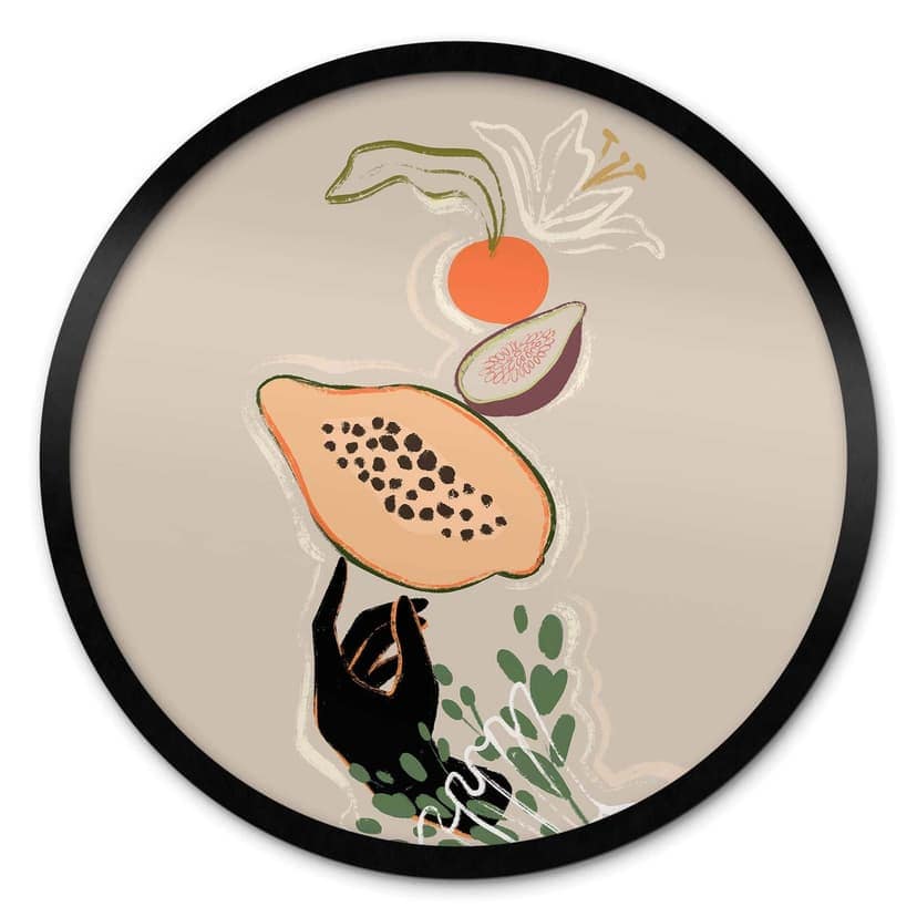Poster Arty Guava - Papaya Balance
