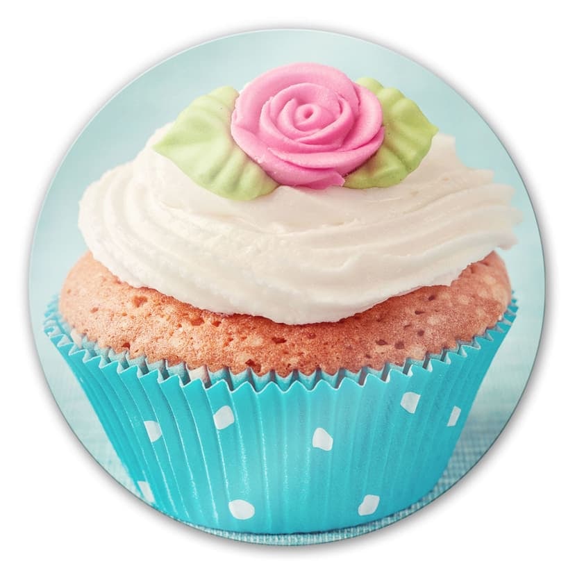 Stampa su vetro - Dolce pasticcino - tondo