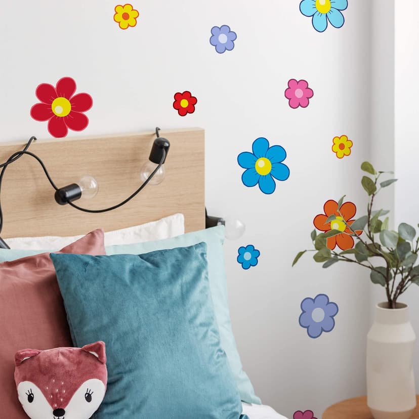Adesivo murale - Composizione "fiori per bambini"