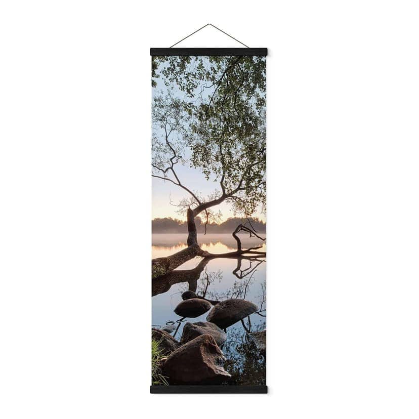 Poster tessile Vista lago - Keller