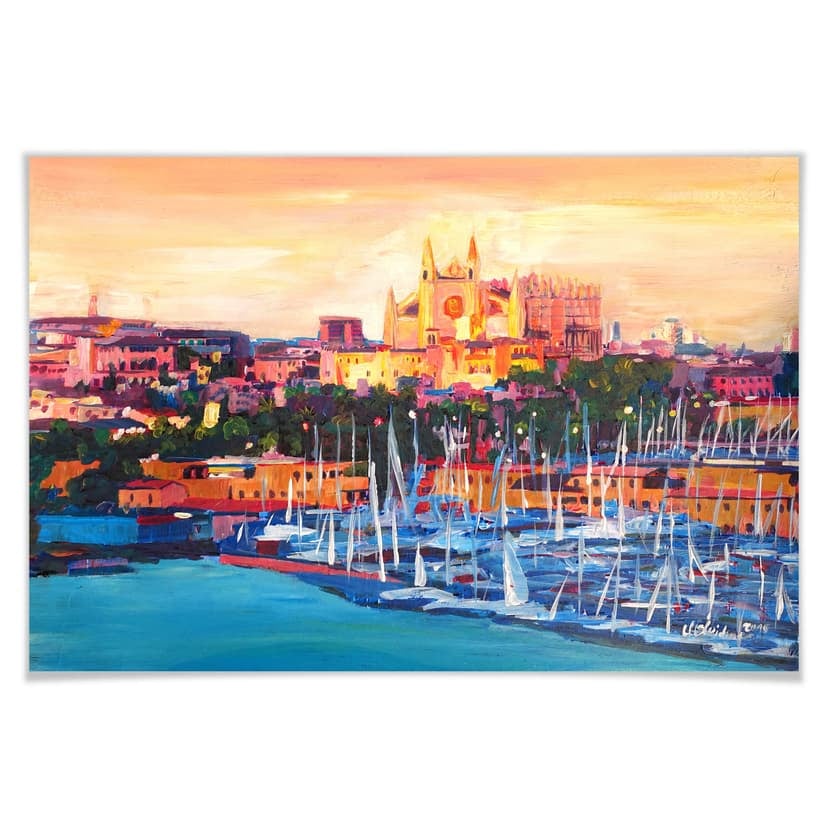 Poster Bleichner - La cattedrale di Palma di Maiorca