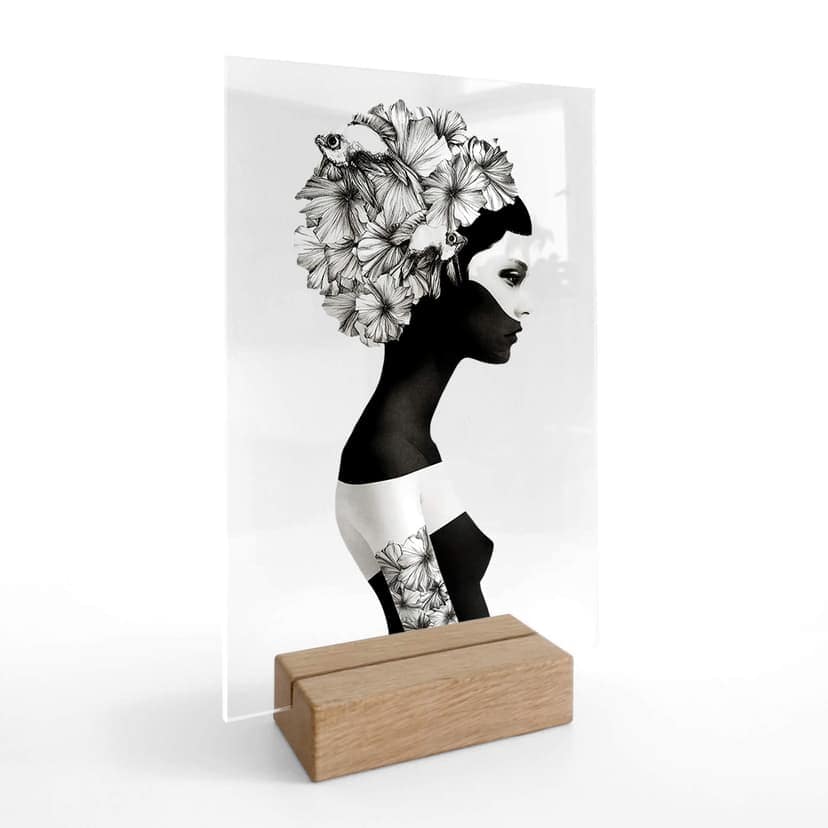 Decoro acrilico + supporto Ireland - Marianna