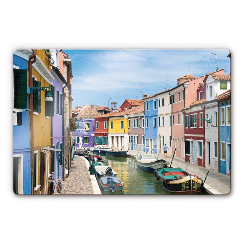 Stampa su vetro - Venezia variopinta