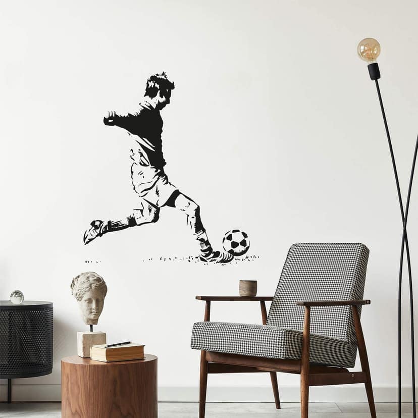 Adesivo murale - Calciatore 2