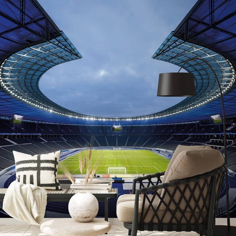 Fotomurale Hertha BSC Stadio Olimpico Blu
