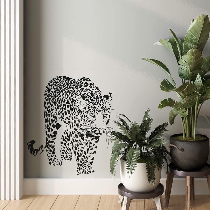 Adesivo murale - Leopardo