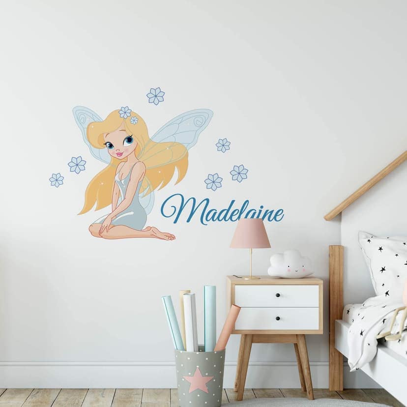 Adesivo murale + Nome Fatina del ghiaccio