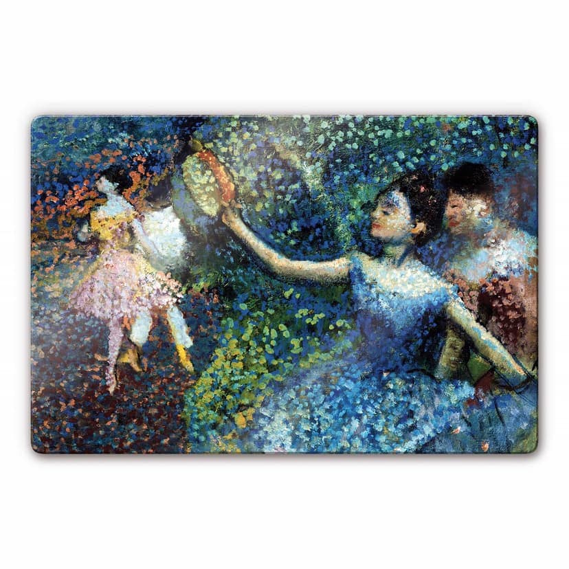 Stampa su vetro - Degas - Ballerina con tamburello