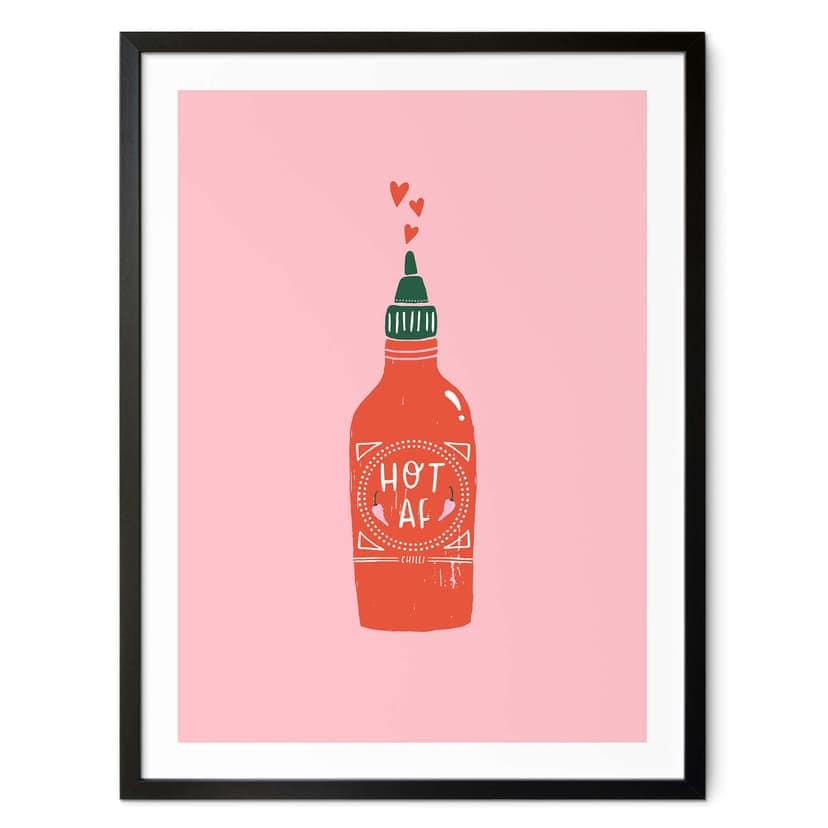 Poster Salsa al peperoncino - Simmonds