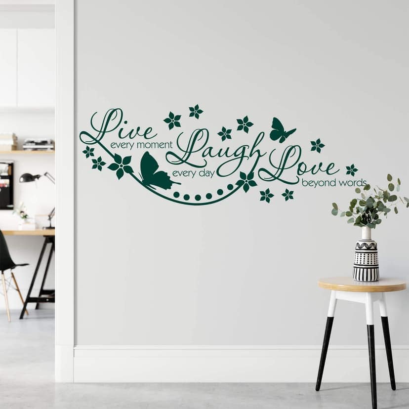 Adesivo murale - Live Every Moment...1