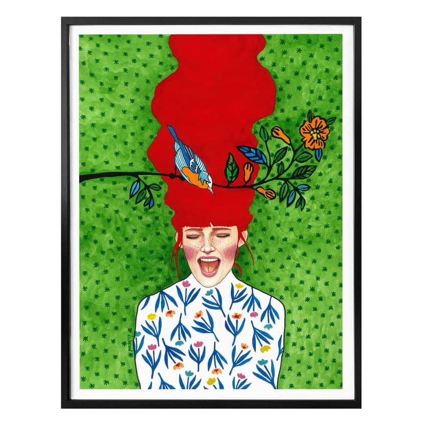 Poster Hülya – In primavera