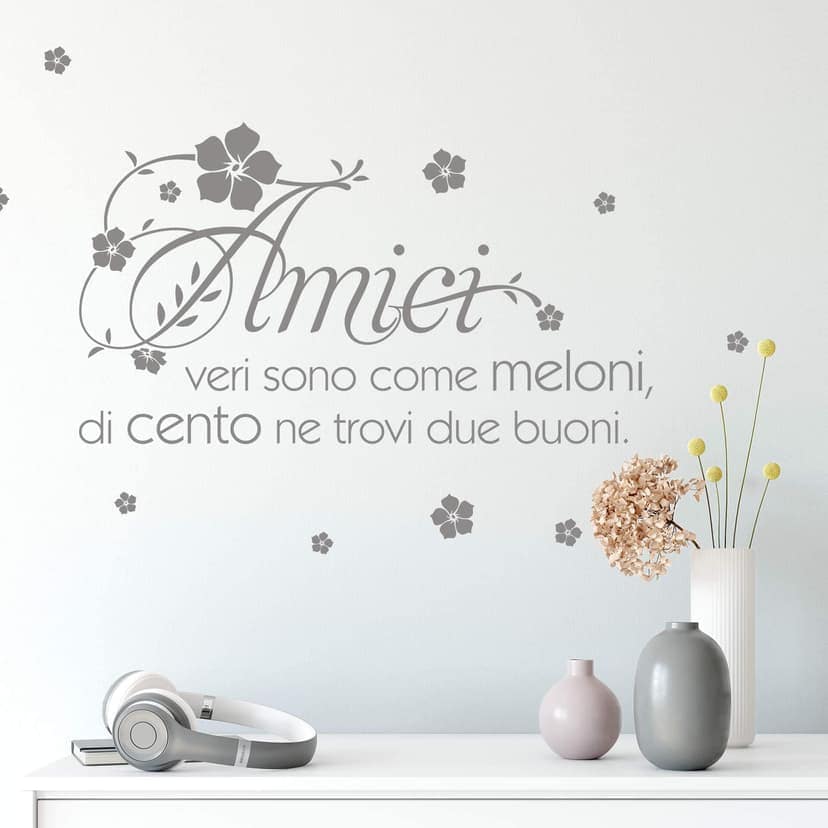 Amici veri sono come meloni...