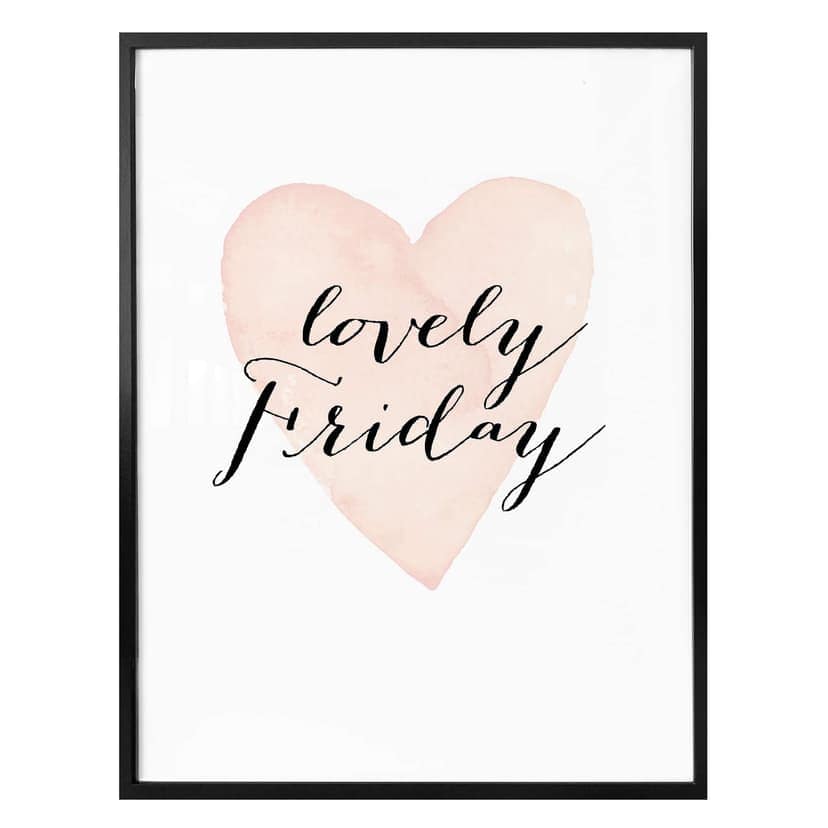Poster Confetti & Cream - Lovely Friday