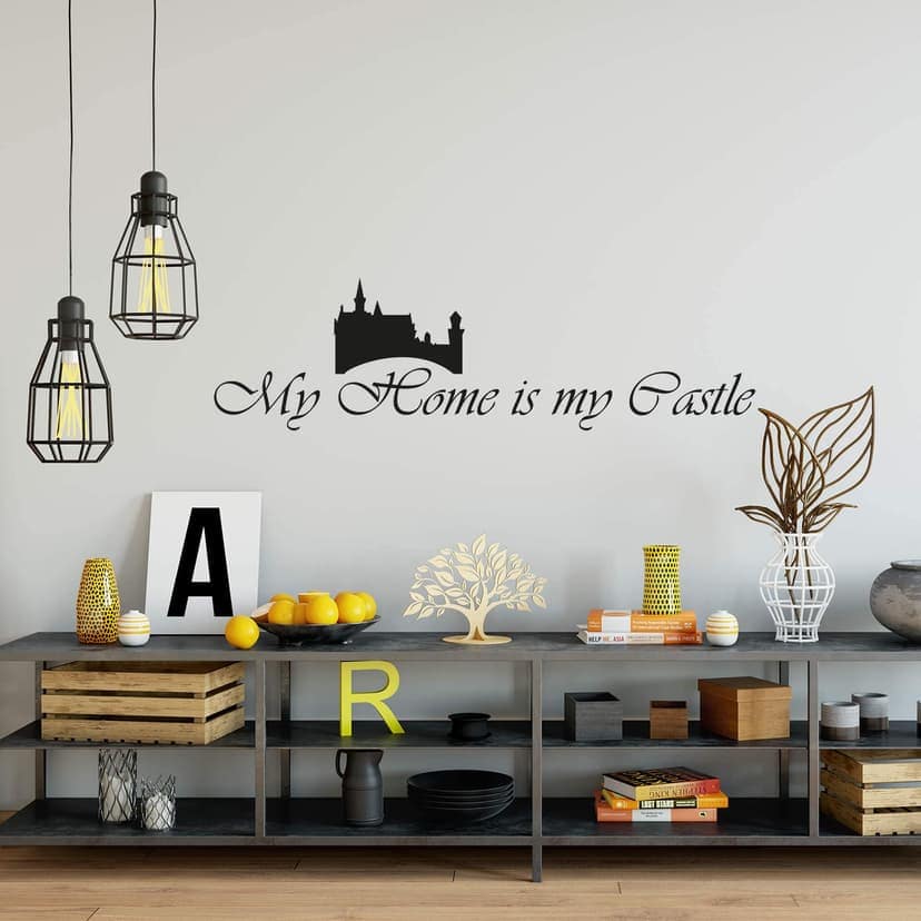 Adesivo murale - My Home is my Castle 1