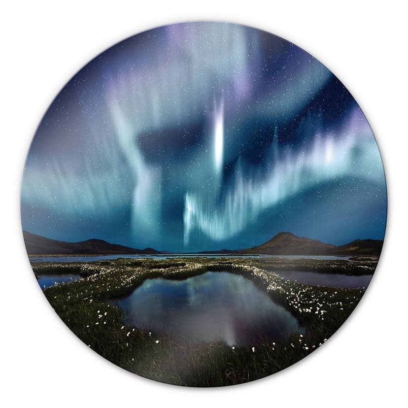 Aurora boreale - tondo