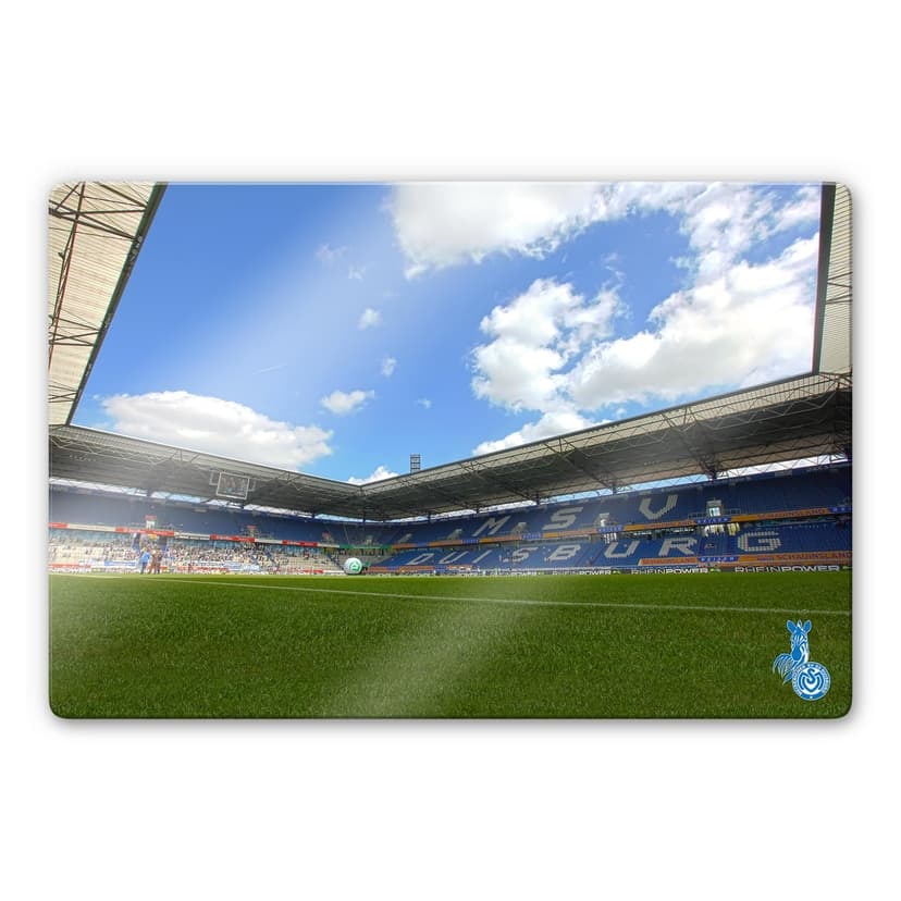 Glasbild MSV Duisburg Stadion