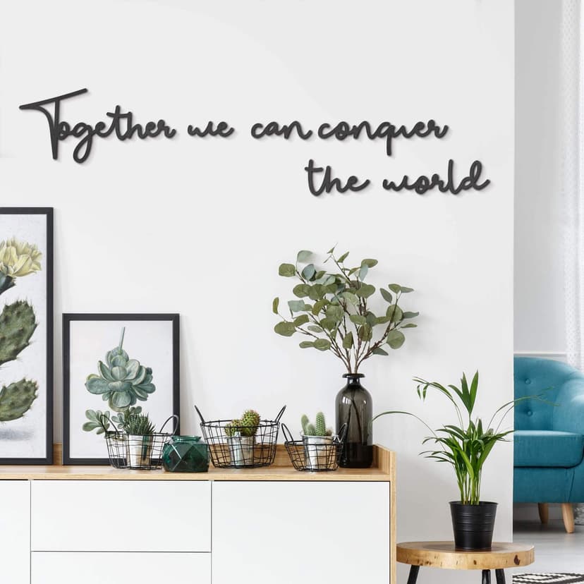 Scritta MDF - Together we can