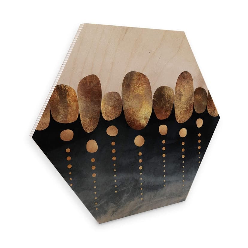 Esagoni in legno Fredriksson - Naturale