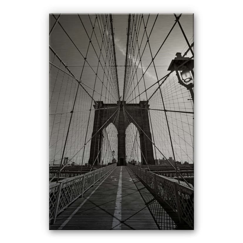 Il ponte di Brooklyn in prospettiva