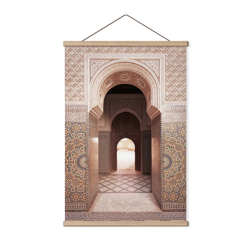 Stampe su tessuto Porta orientale con mosaici - Sisi & Seb