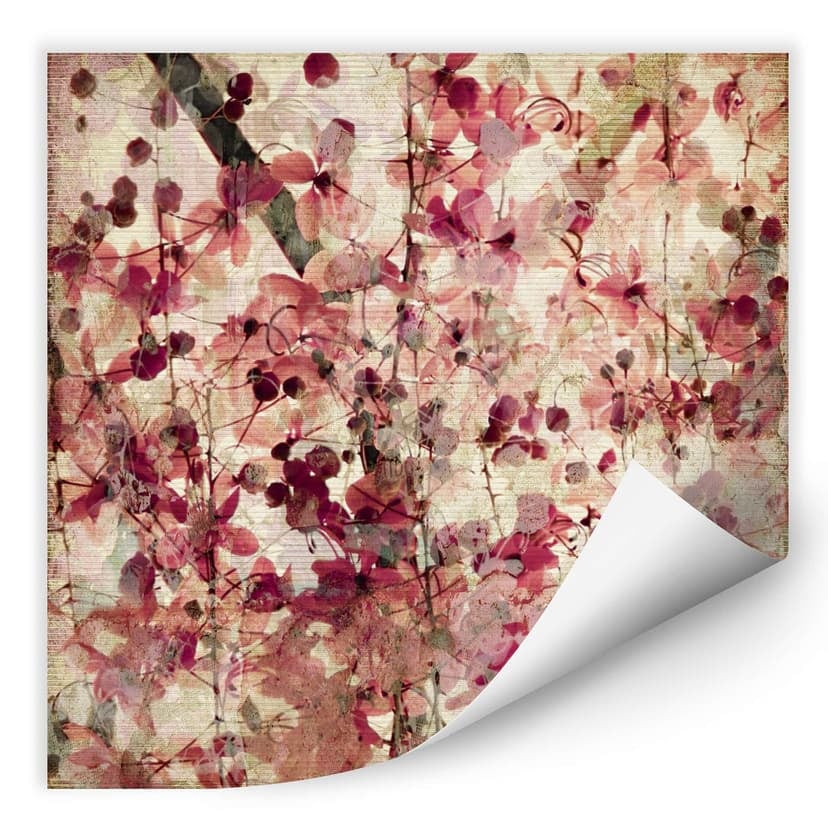 Wallprint - Motivo floreale vintage