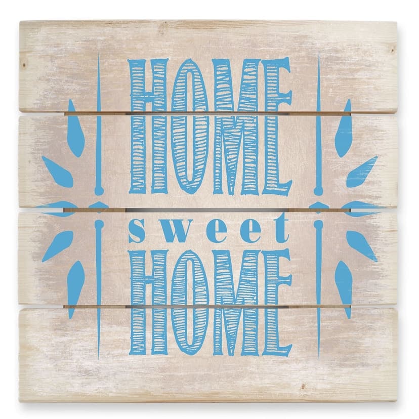 Stampa su legno - Home Sweet Home 2