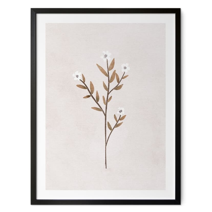 Poster Fiori - Nontiscordardime - Goed Blauw